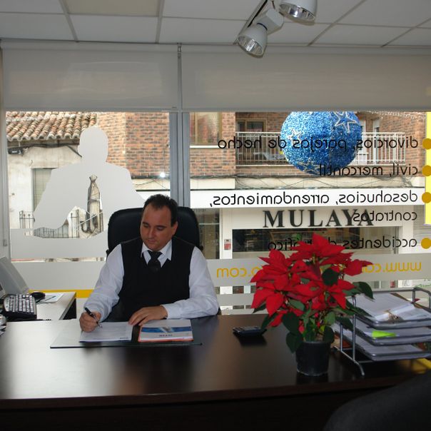 Bufete de abogados en Torrejón de Ardoz - abogado consultando documentos